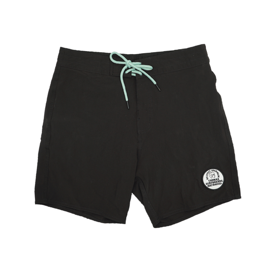 Thomas Black with Black Waistband Board Short