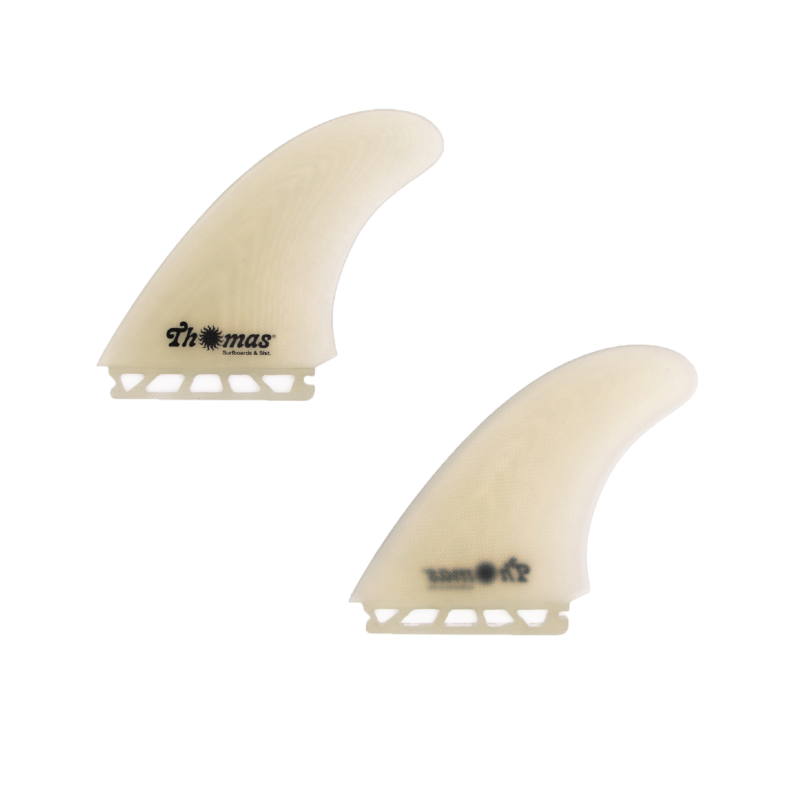 Thomas Upright Twin Fin Clear